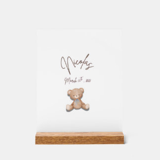 Teddy Bear Table Decor