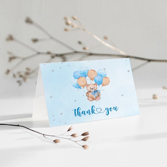 Teddy Bear Thank you Card (Creator Uploaded)
