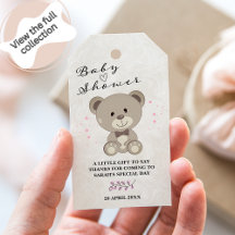 Teddy Bear Theme Baby Shower (Girls Pink)  Gift Ta