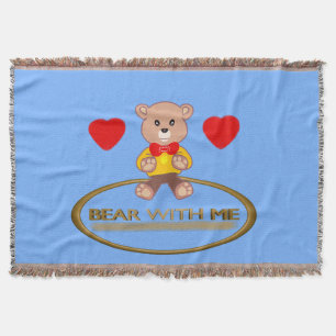Teddy Bear Throw Blanket