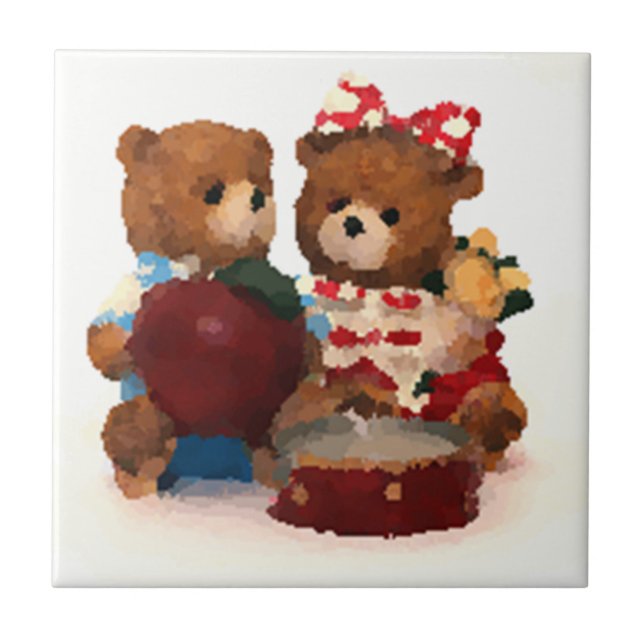 Teddy bear tile (Front)