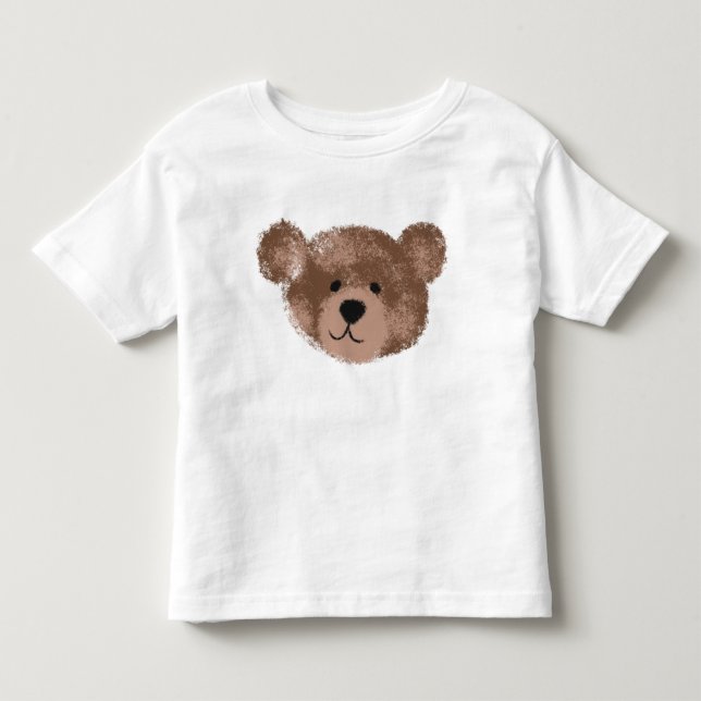 Teddy Bear Toddler T-Shirt (Front)