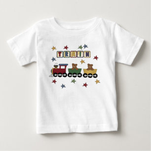 Teddy Bear Train Tshirts and Gifts