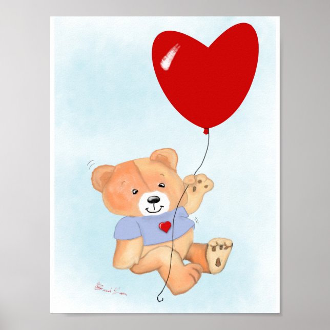 Teddy Bear Wall Art (Front)