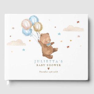 Teddy Bear We Can Bearly Wait Baby Shower Decor Guest Book