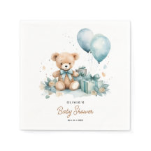 Teddy Bear We Can Bearly Wait Baby Shower