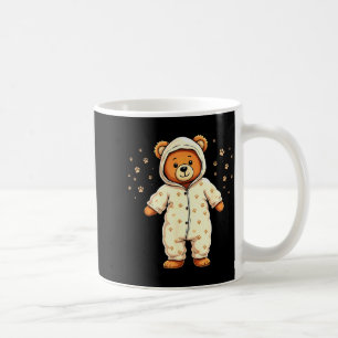 Teddy Bear Wearing Pajamas  Coffee Mug