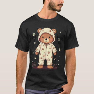 Teddy Bear Wearing Pajamas  T-Shirt