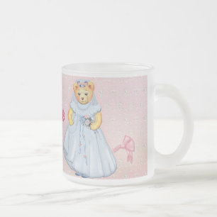 Teddy Bear Wedding - Customise Frosted Glass Coffee Mug