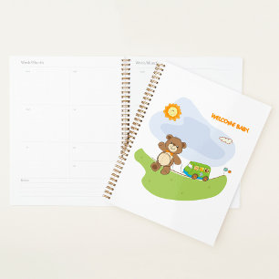 Teddy Bear Welcome Baby Nursery Design  Planner