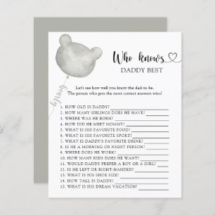 Teddy Bear Who knows DADDY best game