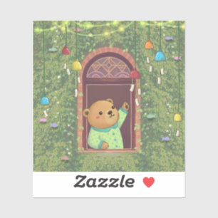 Teddy Bear & Wind Chimes