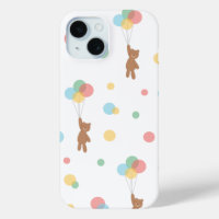Teddy Bear with Balloons