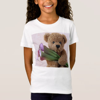 Teddy bear with calla lilies T-Shirt