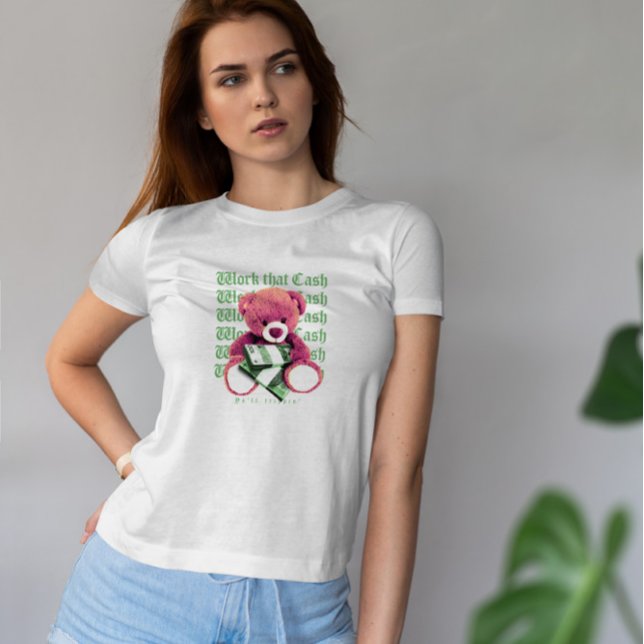 Teddy Bear With Money  T-Shirt (Creator Uploaded)