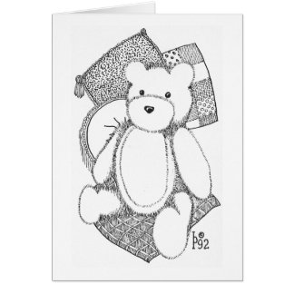 Teddy Bear with Pillows