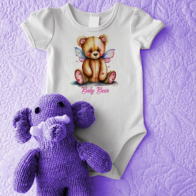 Teddy Bear with Wings Baby Bear Bodysuit (Creator Uploaded)