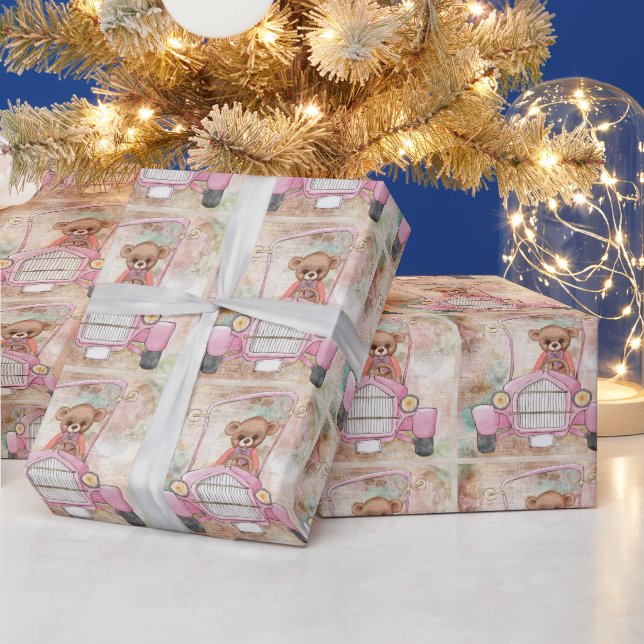 Teddy Bear Wrapping Paper (Holidays)