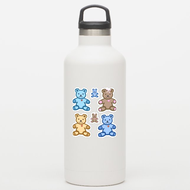 Teddy bears (Waterbottle)