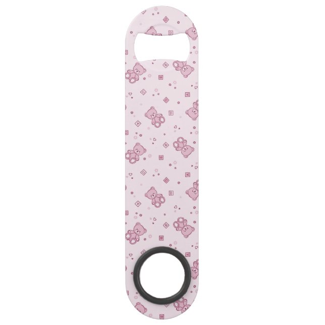 Teddy bears background Pink (Front)