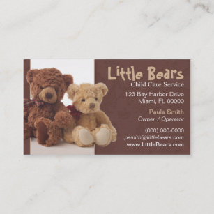 Teddy Bears Business Card