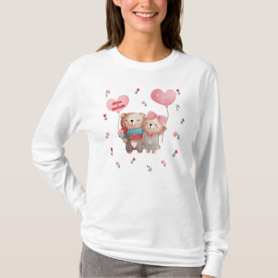Teddy Bears in Love Valentine's  T-Shirt