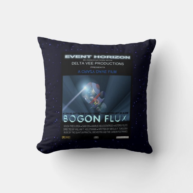 Teddy Bears In Space Cushion (Front)