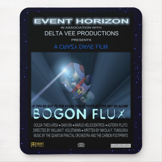 Teddy Bears In Space Mouse Mat (Front)