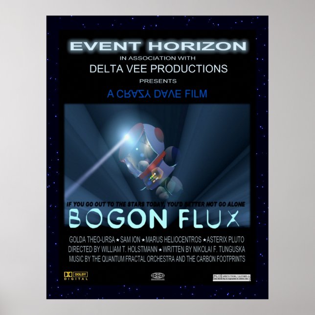 Teddy Bears In Space Poster (Front)