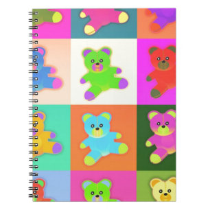 teddy bears notebook