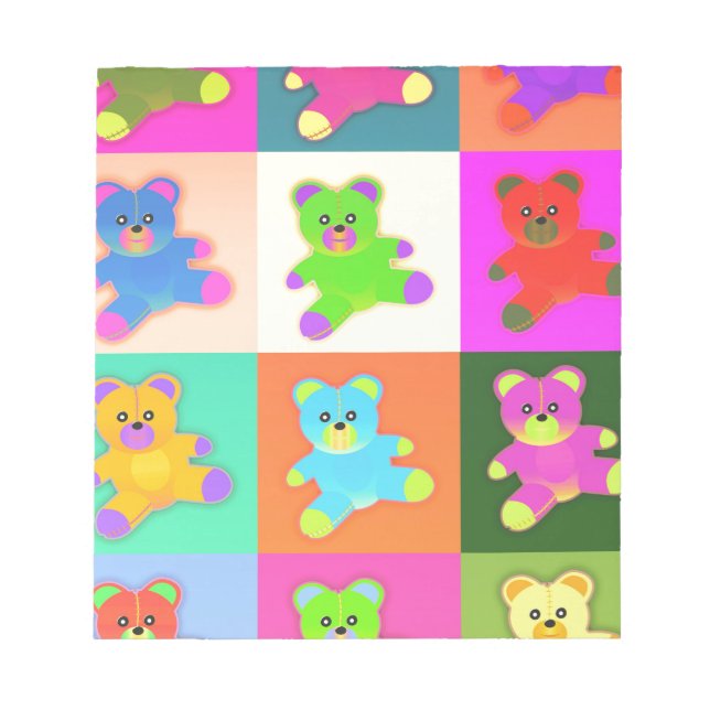 teddy bears notepad (Front)