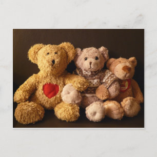 TEDDY BEARS (on multi products) Postcard