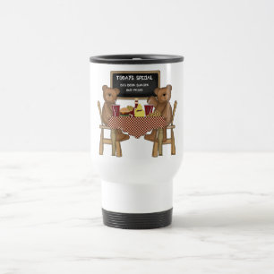 Teddy Bears Out to Lunch Travel Mug