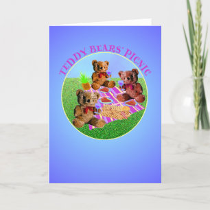 Teddy Bears Picnic Card