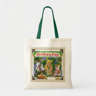 TEDDY BEARS PICNIC CUSTOMIZED TOTE BAG