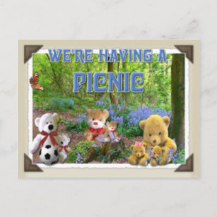 TEDDY BEARS PICNIC INVITATION