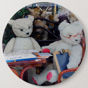 Teddy Bears Readers Club 6 Cm Round Badge