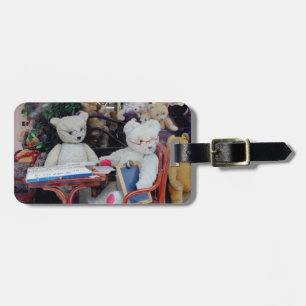 Teddy Bears Reading Lessons Luggage Tag