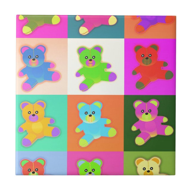 teddy bears tile (Front)