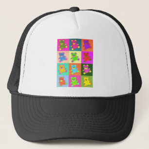 teddy bears trucker hat