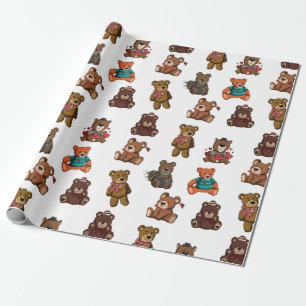 Teddy Bears Wrapping Paper