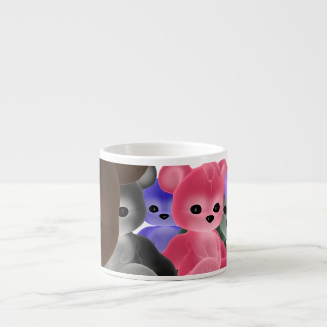 Teddy Bearz Espresso Cup (Front)