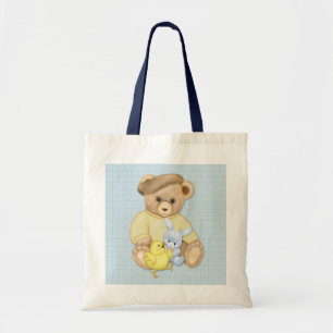 Teddy Boy Easter Tote Bag