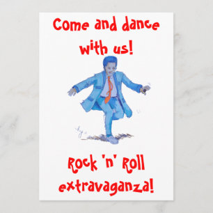 teddy boy invitation