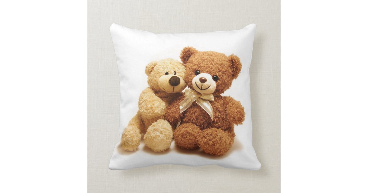 Teddy Cushion Zazzle.co.uk