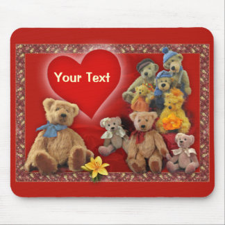 Teddy (customisable) mouse mat
