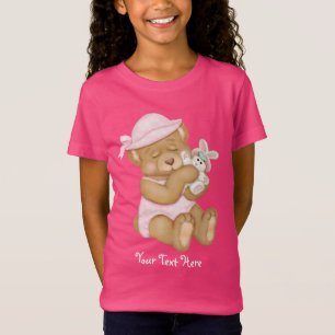Teddy Girl Easter T-Shirt