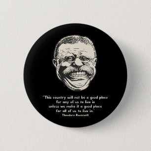 Teddy Good Place 6 Cm Round Badge