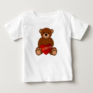 Teddy Love Baby T-Shirt