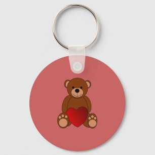 Teddy Love Key Ring